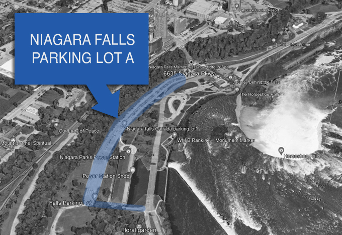 Niagara Falls parking lot A